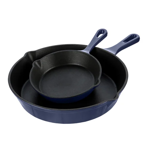 Emaliuota ketaus keptuvė Grand Feu FRYP15M 15,5 cm mėlyna image 2