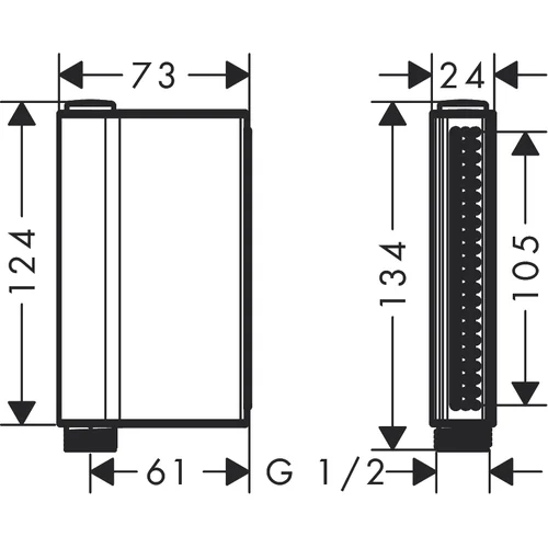 Rankinis dušas Hansgrohe 45720000 image 3