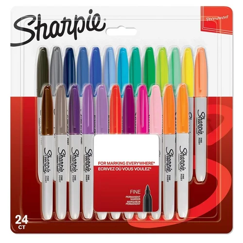 Sharpie markerių rinkinys 24 vnt. image 2