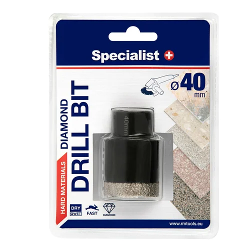 Specialist+ deimantinis grąžtas D40 M14 image 1