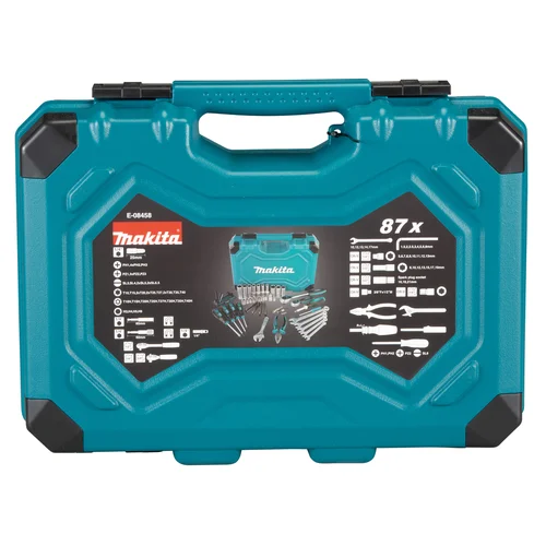 Makita E-08458 rankinių įrankių rinkinys, 87 vnt. image 2