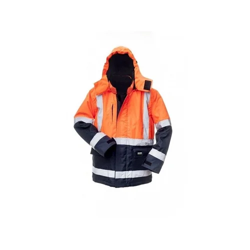 BoSafety WJ-CANVAS-C2-0311 Striukė su membrana, M, Hi-vis Oranžinė/BoNavy image 2