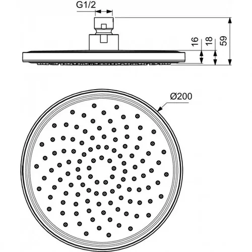 Ideal Standard Ceratherm 100 potinkinė termostatinė sistema, chromas A7670AA image 2