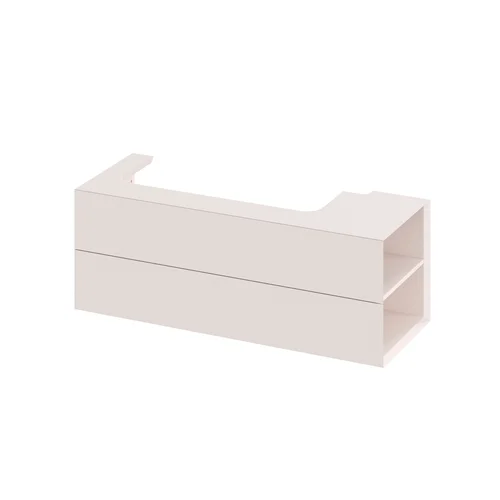 SD Lite 120 D spintelė po praustuvu Alabaster Pink image 2