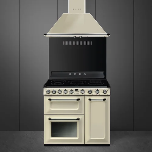 Smeg TR93IP2 90 cm pločio viryklė su indukcine kaitlente ir elektrine orkaitė image 2