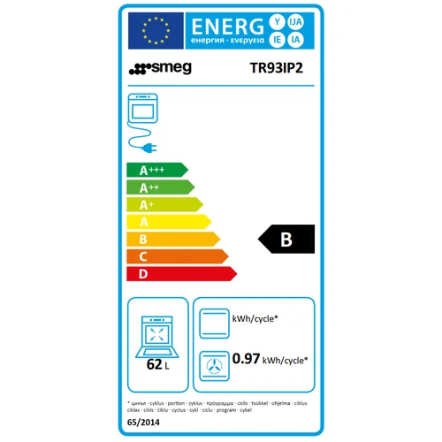 Smeg TR93IP2 90 cm pločio viryklė su indukcine kaitlente ir elektrine orkaitė image 3