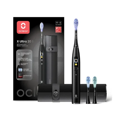 OCLEAN X Ultra 20 S dantų šepetėlis Juodas image 3