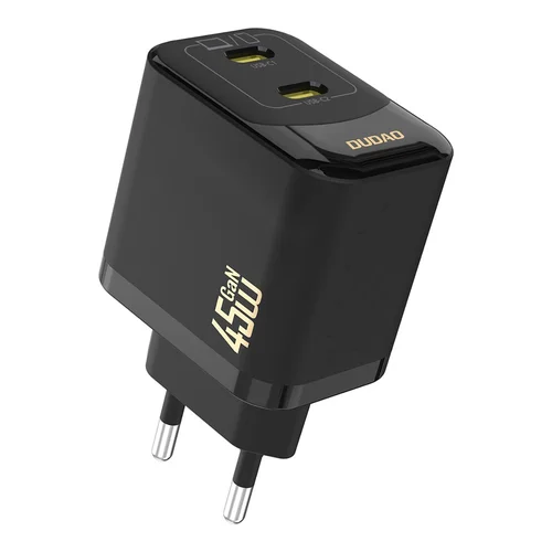 Dudao A28P GaN 45W 2xUSB-C Juodas image 1