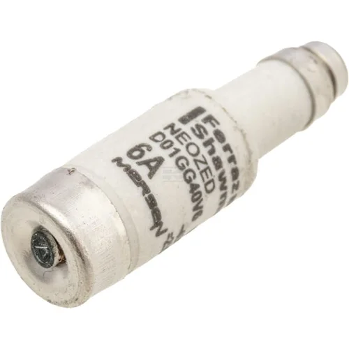 Saugiklis 400 V 6 A, ilgis 36 mm image 3