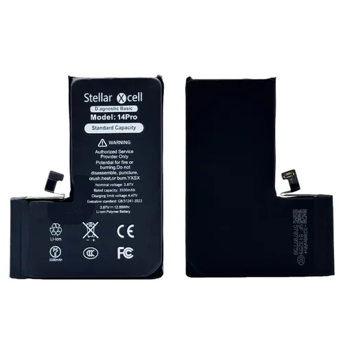 StellarXcell diagnostinis akumuliatorius Apple iPhone 14 Pro 3200mAh image 2