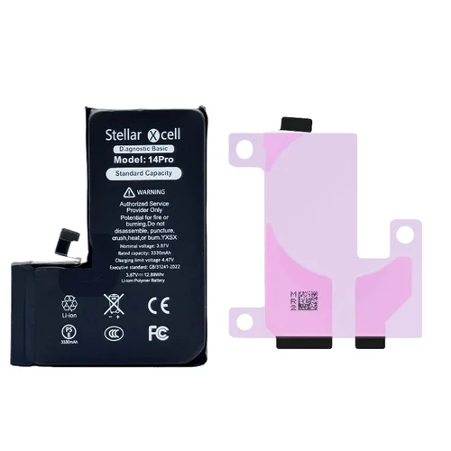 StellarXcell diagnostinis akumuliatorius Apple iPhone 14 Pro 3200mAh image 3
