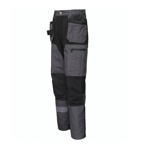 BoSafety FUSION PLUS darbo kelnės 46, Tamsiai pilka/Juoda image 3