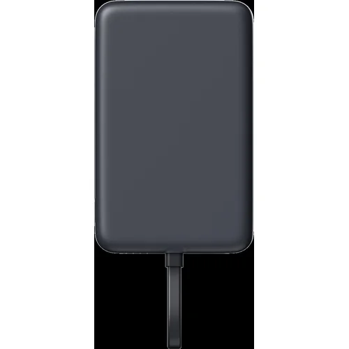 Xiaomi 33W magnetinis Power Bank 10000mAh, Integruotas kabelis, Pilka image 2
