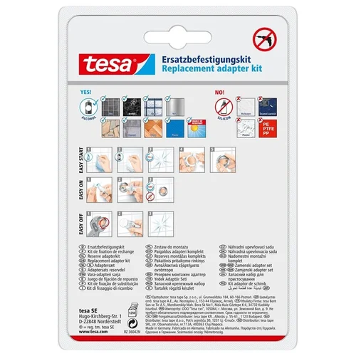 Tesa BK20 40350 Pakaitinis tvirtinimo rinkinys 41x41x8 mm image 2