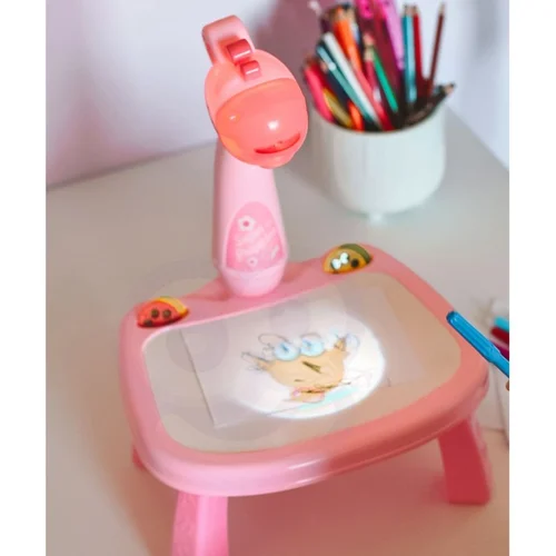WOOPIE piešimo lenta Rožinė žirafa su projektoriumi image 3
