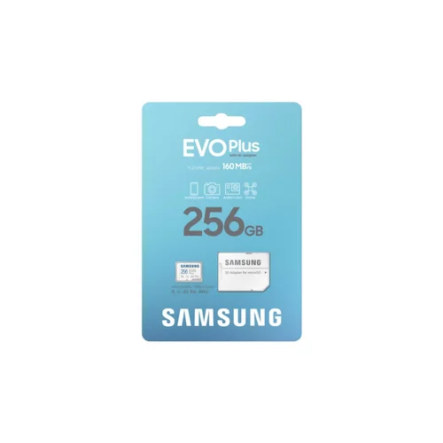 Samsung MB-MC256SA/EU MicroSDXC atminties kortelė EVO PLUS 256GB image 1