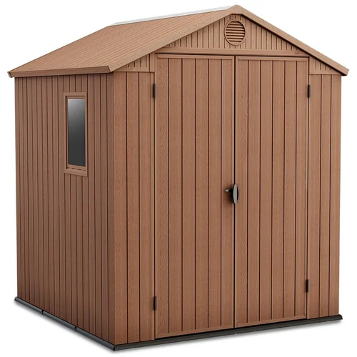 KETER Darwin 6x6 Graphite sodo sandėliukas 3,6 m² image 1