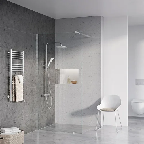 RAVAK Walk-In Wall Set Dušo kabina 70cm Chromas stiklas image 2
