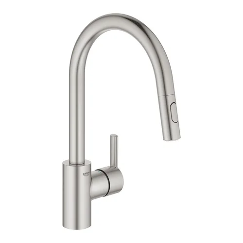 Grohe Feel supersteel spalvos maišytuvas virtuvės plautuvei su dušeliu 31486DC1 image 2