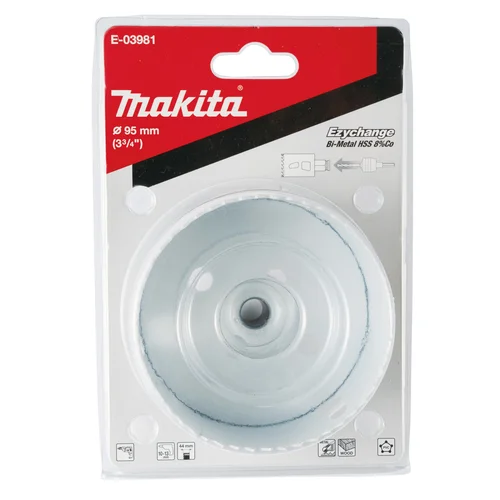 Bi-Metal gręžimo karūna Makita E-03981 EZYCHANGE, 95 mm image 3