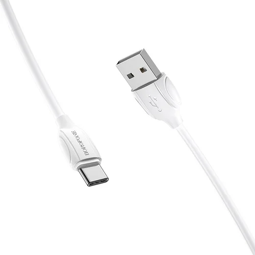 Borofone BX19 USB-A į USB-C kabelis 1,0 m baltas image 2