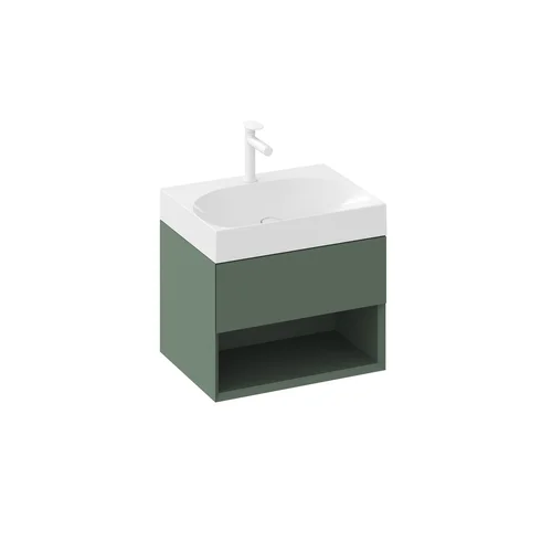 SD Lite 60 spintelė po praustuvu Grey Green image 3
