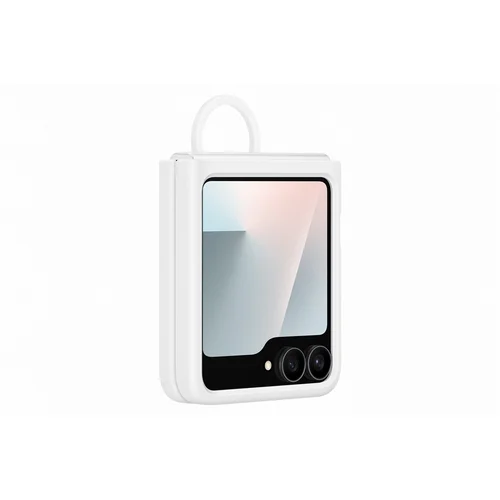 PF741TWEGWW silikoninis dėklas Samsung Galaxy Flip7 FE, Baltas image 3