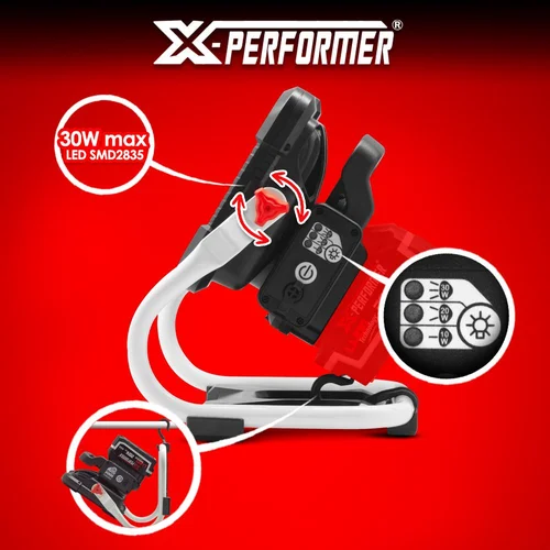 X-PERFORMER XPSPR20LI Akumuliatorinis prožektorius image 2