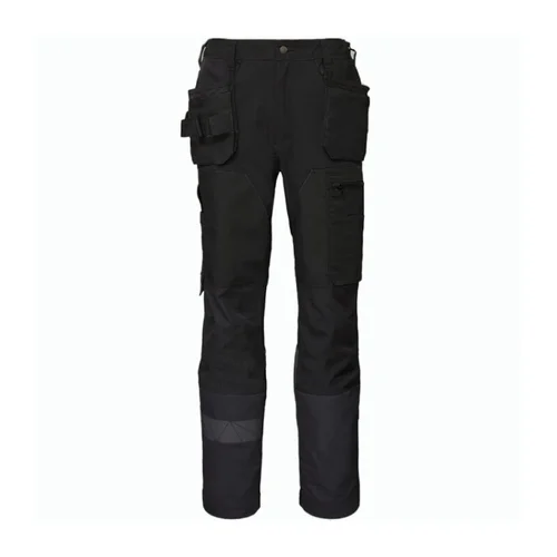 BoSafety FUSION PLUS darbo kelnės 54 Tamsiai pilka/Juoda image 2