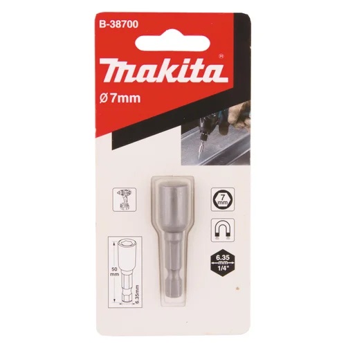 Makita B-38700 magnetinis antgalis, 1/4" 7X50mm image 2