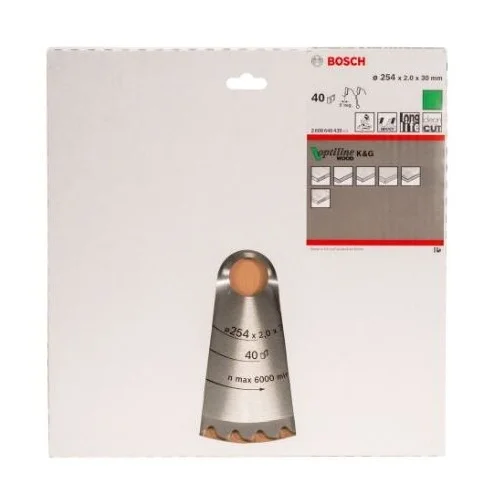 Bosch Optiline Wood pjovimo diskas 190x30x2,0 image 2