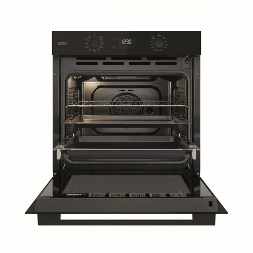 WHIRLPOOL OMSK58RU1SB Įmontuojama orkaitė juoda 60 cm su garų funkcija image 2
