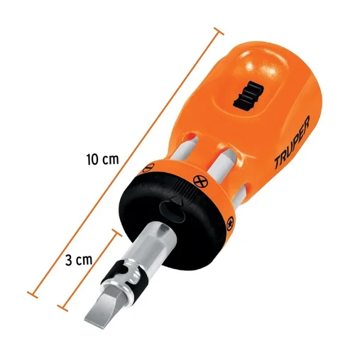 Truper DTROM-12B atsuktuvas su antgaliais, 6 vnt. image 2