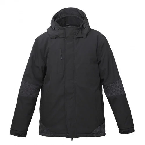 Softshell striukė BoSafety WJ-ATLANTA-0200 su atšvaitinio audinio detalėmis, Juoda image 1