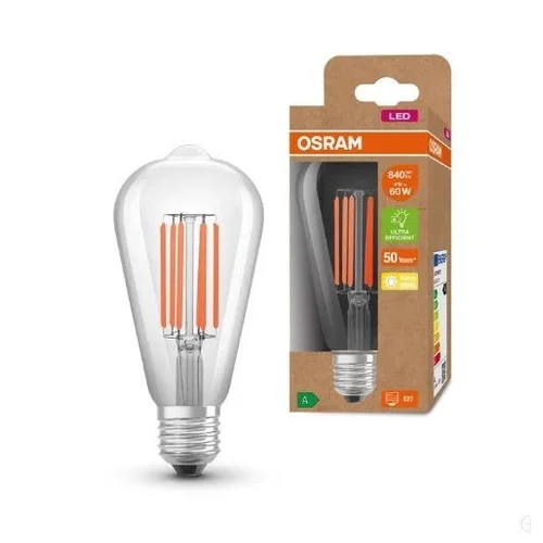 Lemputė Osram LED ST64, 3000 °K, E27, 4 W image 3