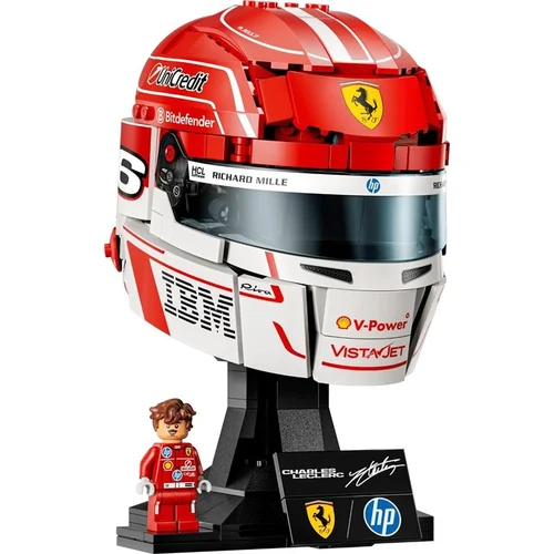 LEGO Scuderia Ferrari HP Charles Leclerc Šalmas image 2