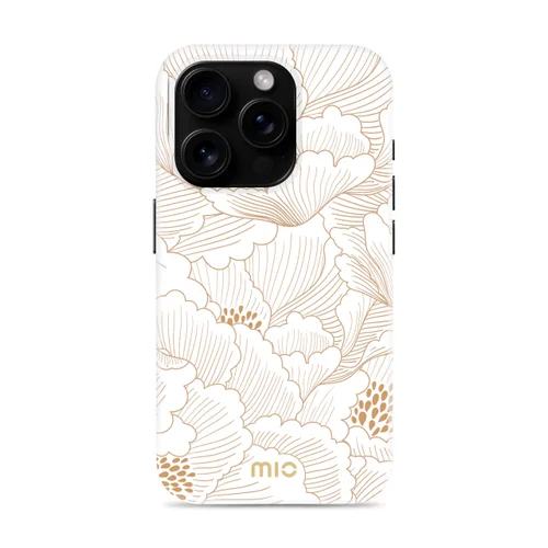 MIO White Roses MagSafe iPhone 16 Pro dėklas image 2