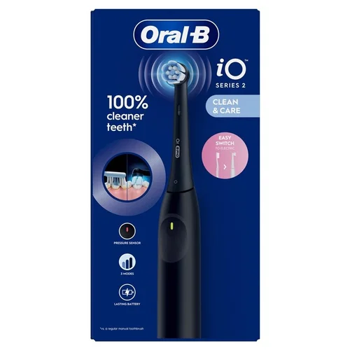Elektrinis dantų šepetėlis Oral-B iOS2.1D9.0 iO2 juodas image 3