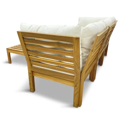 Lauko stalas LINH, akacijų, 60 cm x 60 cm x 29 cm image 2
