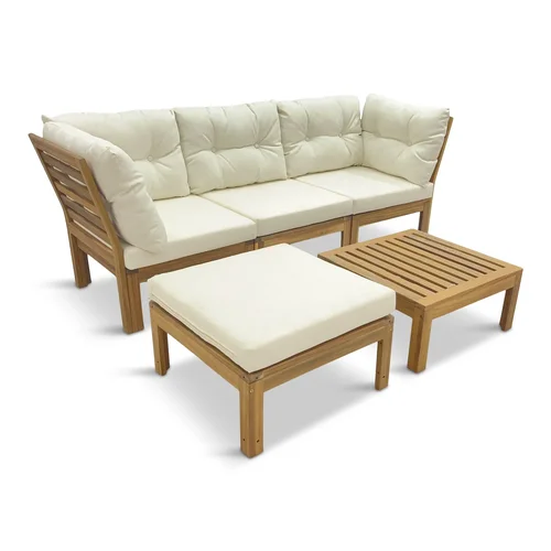 Lauko stalas LINH, akacijų, 60 cm x 60 cm x 29 cm image 3