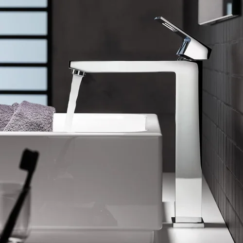 Grohe Eurocube XL aukštas praustuvo maišytuvas, chromuotas image 1