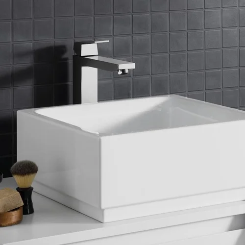 Grohe Eurocube XL aukštas praustuvo maišytuvas, chromuotas image 2