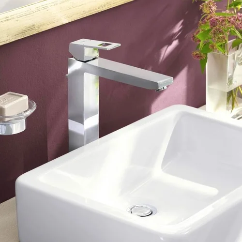 Grohe Eurocube XL aukštas praustuvo maišytuvas, chromuotas image 3