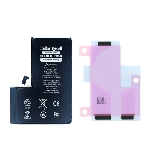 Akumuliatorius StellarXcell Diagnostic Apple iPhone 15 Pro Max 4422mAh (Standartinė talpa + HQ Copy BMS) image 3