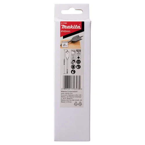 Makita E-17360 plunksninis grąžtas, 1/4, 40X150mm image 3
