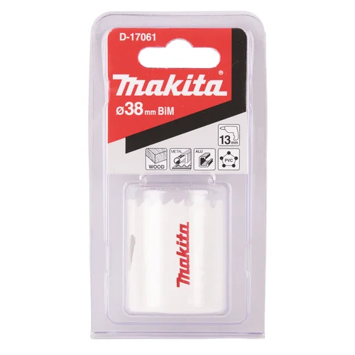 Makita D-17061 HSS Bi-Metal gręžimo karūna 38 mm image 2