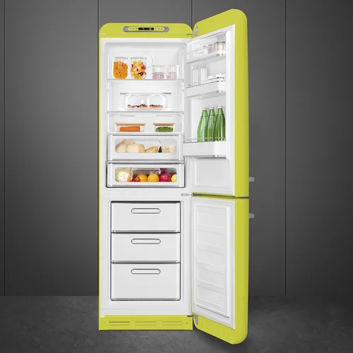 Smeg FAB32RLI6 Šaldytuvas Dviejų durų Laimo image 3