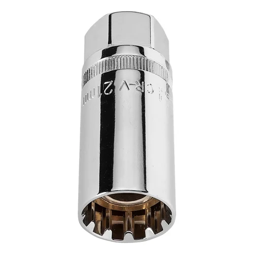 NEO 1/2" spark plug socket, 21 mm image 3