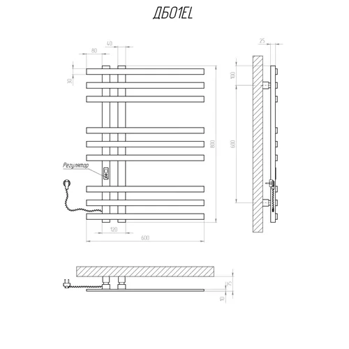 Kosser Brash 800x600/9 EL Baltas rankšluosčių džiovintuvas su laikmačiu image 2