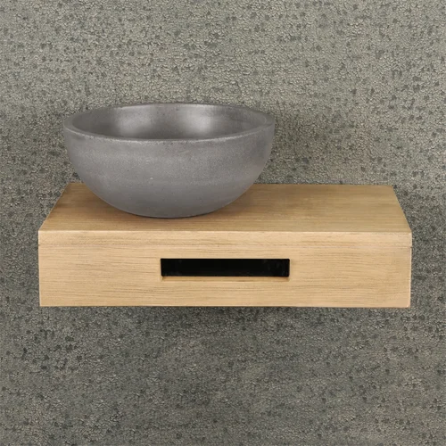 Lentyna praustuvui 47 x 26 x 10 cm, ąžuolo image 3